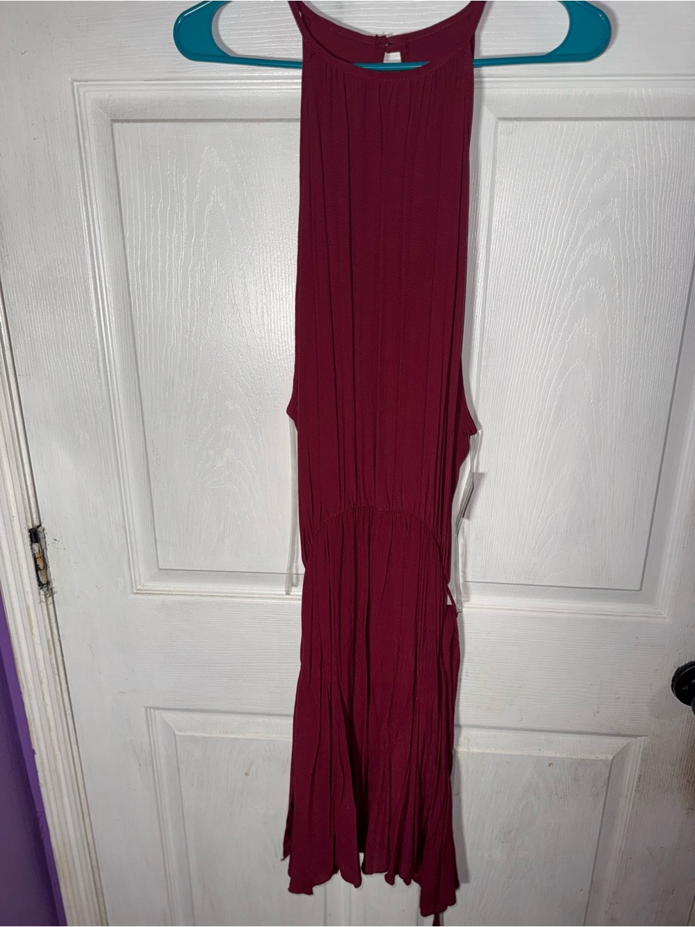 Sleeveless Burgundy Romper- Elegant Everyday Style
